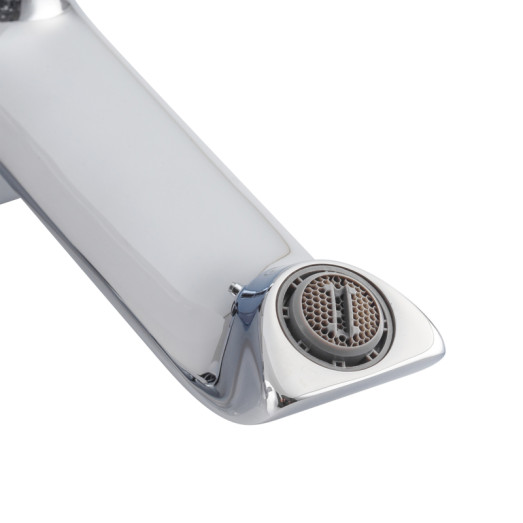 Смеситель для ванной Haiba Bolero 009 короткий излив с поворотным переключателем (HB9578)