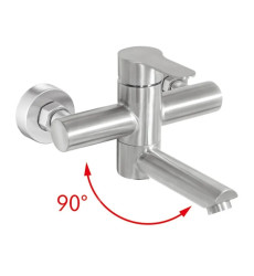 Смеситель для ванны Haiba DAX-009 EURO из нержавеющей стали SUS304 (HB9613)