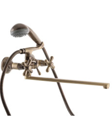 Змішувач для ванни HAIBA DOMINOX 143 колір бронзовий (HB0068)