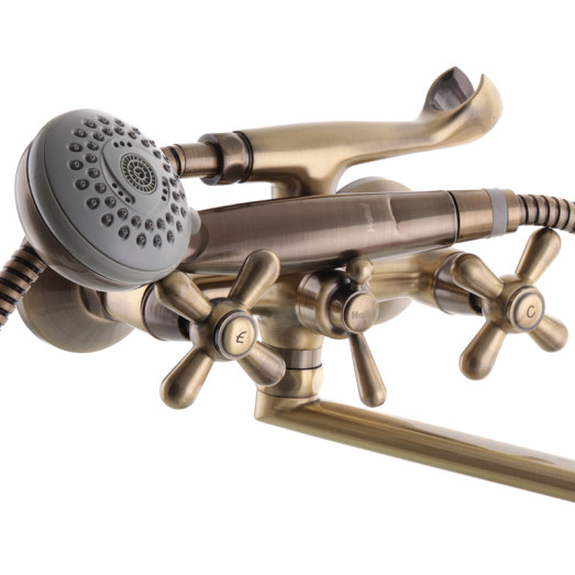 Змішувач для ванни HAIBA DOMINOX 143 колір бронзовий (HB0068)