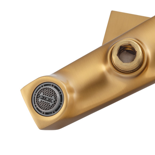 Смеситель для ванны Haiba GAUDI 009 EURO BRUSHED GOLD (HB9599)