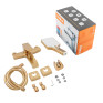 Смеситель для ванны Haiba GAUDI 009 EURO BRUSHED GOLD (HB9599)