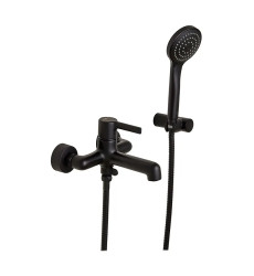 Смеситель для ванны Haiba Markus 009 Euro Black (HB3975)