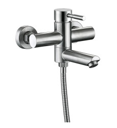 Смеситель для ванны Haiba SUS-009 EURO из нержавеющей стали SUS304 (HB9611)