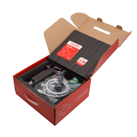 Смеситель для ванны Koer KB-41031-01 с коротким изливом (KR5436)