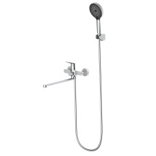 Змішувач для ванни в комплекті FADO Garda хром довгий (MIX05022C)