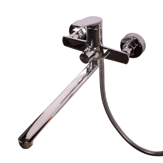 Змішувач для ванни в комплекті FADO Garda хром довгий (MIX05022C)