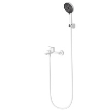 Змішувач для ванни в комплекті FADO Garda матовий білий (MIX0502W)