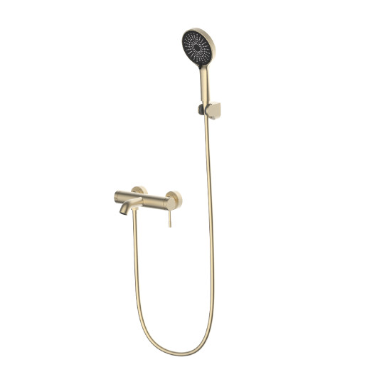 Змішувач для ванни в комплекті FADO Lira матовий золотий (MIX0702G)