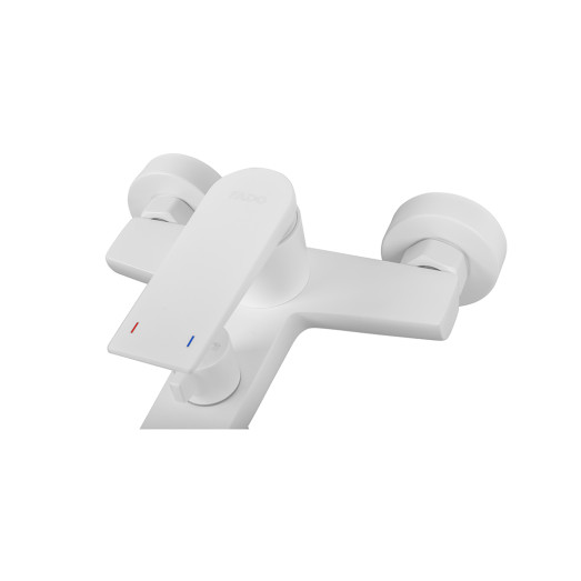 Змішувач для ванни в комплекті FADO Pisano матовий білий (MIX0902W)