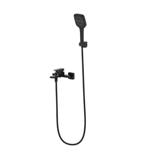 Змішувач для ванни в комплекті FADO Verona матовий чорний (MIX0602B)