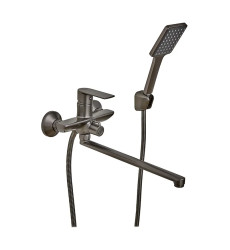 Змішувач для ванної Haiba Alex 006 Euro Graphite (HB3997)