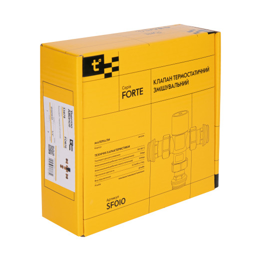 Змішувач термостатичний Thermo Alliance Forte 3/4" (SF010W20)
