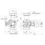 Смесительный трёхходовой узел Icma 1 1/2" фиксированной регулировки №783 (93783AED05)