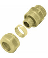 Соединитель свинчивающийся с наружной резьбой KAN 14x2 G1/2" (1110045002)